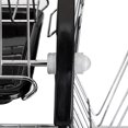 thumbnail image 5 of SalonMore 2 Tier Dish Drainer Drying Rack Large Capacity Kitchen Storage Stainless Steel Holder,Washing Organizer, 5 of 5