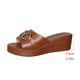 thumbnail image 4 of Vestidos de Tamaño Mayor de las Mujeres Estilo Versátil Casual Tacón de Cuña Primavera/Verano Sandalias Ligeras de Moda Zapatos Negros de las Mujeres, 4 of 9