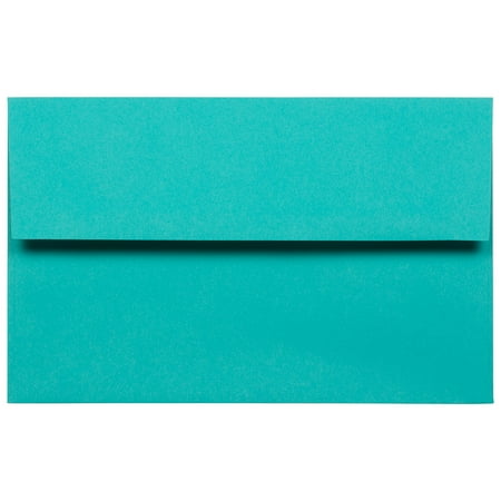 UPC: 0707152638555 | JAM Paper & Envelope A10 Invitation Envelopes 6 x 9 1/2  Sea Blue Recycled  50/Pack