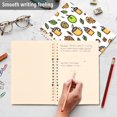 thumbnail image 5 of Hand Drawn Food Elements 2-Piece A5 PP Notebooks, Adjustable Rings, 80g Paper, Diary Set, 5 of 8