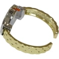 thumbnail image 3 of Blekon Collections Quartz Elegant Womens Rhinestone Bezel Stainless Steel Back Cuff Bangle Watch, 3 of 5