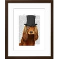 thumbnail image 2 of Cocker Spaniel, Formal Hound and Hat, Animals Framed Art Print Wall Art by Fab Funky Sold by Art.Com, 2 of 5