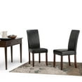 thumbnail image 2 of Simpli Home Acadian Parson Dining Chair (Set of 2) in Midnight Black, 2 of 11