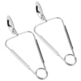 thumbnail image 3 of 2 pinzas de acero inoxidable para caracoles, pinzas de resorte para mariscos, pinzas para servir alimentos, utensilios de cocina para restaurantes y hoteles., 3 of 7
