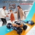 thumbnail image 3 of HOMETALL 1:18 Fast RC Cars for Adults - 38+ KPH Off Road Remote Control Car - High Speed RC Monster Truck 4x4 All Terrain, 3 of 8