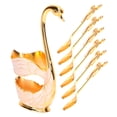 thumbnail image 1 of Swan Tableware Sets With Holder For Coffee Fruit Dessert Exquisite Decoration, 1 of 8