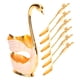 thumbnail image 4 of Cucharas De Café, Cuchara De Postre De Alta , Elegantes, Exquisitas, Fáciles De Limpiar, Para El Hogar, Navidad, Vacaciones, Cumpleaños, Fiestas, 4 of 7