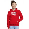 thumbnail image 4 of Glory to God Jesus Christ Faithful Youth Hoodie Boy Girl Teen Brisco Brands S, 4 of 6