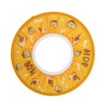 thumbnail image 1 of Adjustable Baby Bath & Shampoo Cap with Ear Protection - Waterproof Plastic Design, Fun Fruit Pattern for Kids, Comfortable Fit for Toddlers (Orange Monkey), 1 of 6