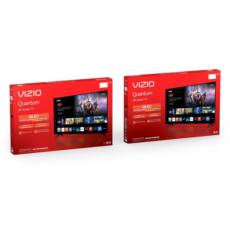 VIZIO 43" Class Quantum 4K QLED HDR Smart TV (VQD43R-10) gallery view
