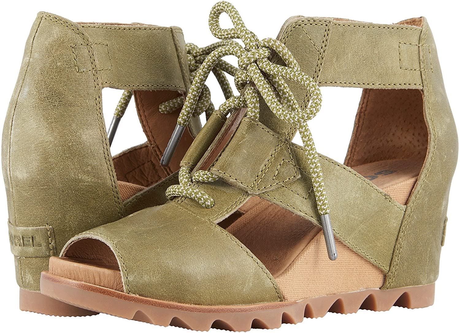 sorel women's joanie lace up sandals