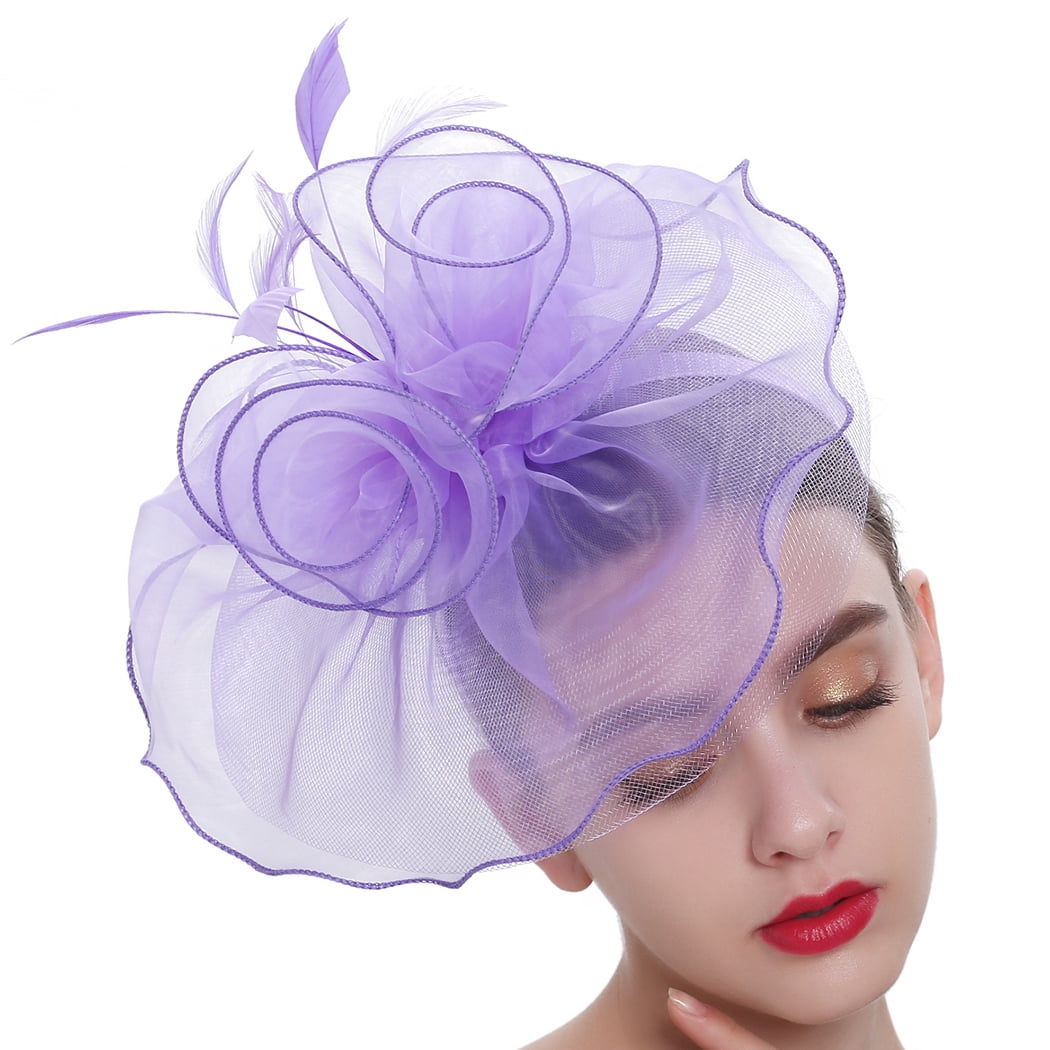 Fascinator Bandeau Rétro Voile Fascinator Fascinator Fascinator