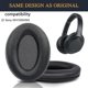 thumbnail image 2 of Almohadillas de repuesto para auriculares supraaurales Sony Wh-1000xm3 (wh1000xm3) (negro), 2 of 5