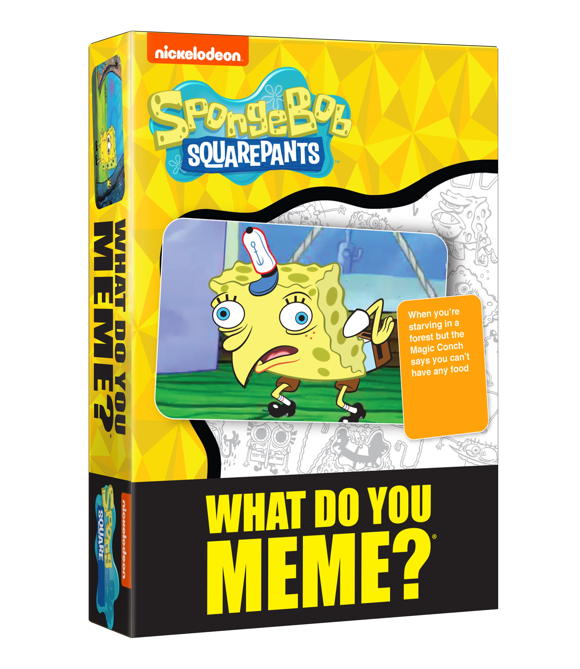 Spongebob Straight Face Meme