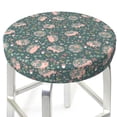 thumbnail image 3 of Fotbe Hedgehogs and Flowers Stool Covers Round,Waterproof Round Bar Stool Covers Bar Chair Covers Washable Stool Cushion Slipcover for 12-14 Inch Chair-12 inch, 3 of 7