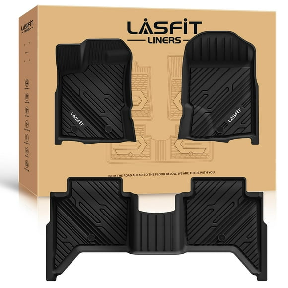 Alfombrillas LASFIT para Ford Ranger 2020-2023 SuperCrew Cab