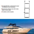 thumbnail image 1 of Swim Step, 4 Step Adjustable Feet Pontoon Boat Ladder Telescoping  for Swimming Pools Docks for Marine Pontoon Boat, 1 of 8