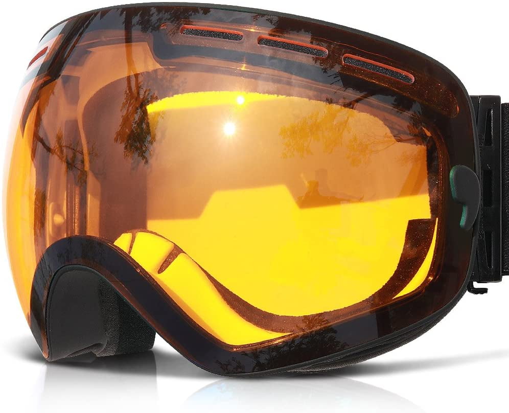 OTG Snow Ski Snowboarding Goggles Anti-fog WindDouble Lens Anti UV Dust Surfing 
