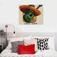 thumbnail image 5 of Orinice Mexican Culture Fine Art Aesthetic Poster & Print Wall Painting for Classroom Kitchen Office Farmhouse Bathroom Decor 16x12in, 5 of 6