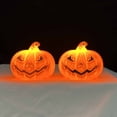 thumbnail image 3 of Mom's Best Letreros de mesa con luces de calabaza para fiesta de Halloween, 12 unidades, 3 of 9