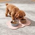 thumbnail image 2 of Leodye 1PCS Rectangular Silicone Pet Feeding Mat, Anti-spill Anti-slip Slow Feeder Placemat fors s, Easy to Wipe Clean -17.32x10.63x0.39in, 2 of 6