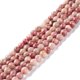 thumbnail image 1 of Natural Maifanite/Maifan Stone Beads Strands Dyed Round Flamingo 4~4.5mm Hole: 1mm about 91~100pcs/strand 14.96~15.35 inch(38~39cm), 1 of 4