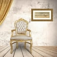 thumbnail image 3 of Mariano Fortuny Marsal 24x14 Gold Ornate Framed and Double Matted Museum Art Print Titled - African Beach (circa 1867), 3 of 4