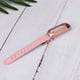 thumbnail image 3 of EeaseMX Correa de repuesto de aleación de piel de vaca para reloj, compatible con Mi Band 4, color rosa, 3 of 7