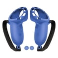 thumbnail image 3 of Tapa de silicona para controladores Grip 2 Rocker para Meta Quest 3 azul y blanco blanco, 3 of 7