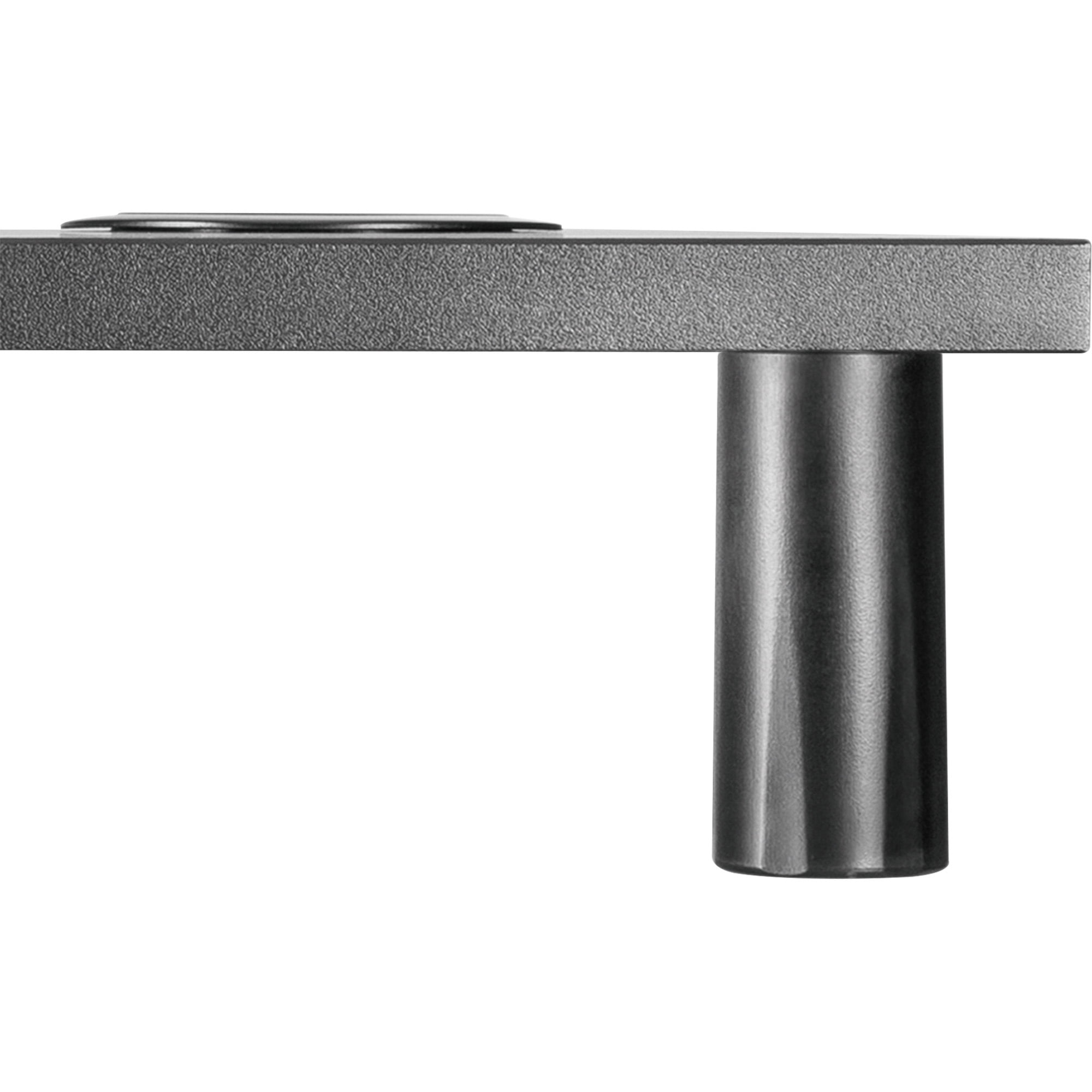 Lorell, LLR99534, Wireless Charging 4-leg Monitor Stand, 1 Each 