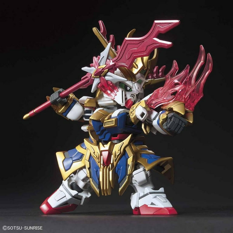 Bandai Sangoku Soketsuden Zhang Fei God Gundam Sd Model Kit