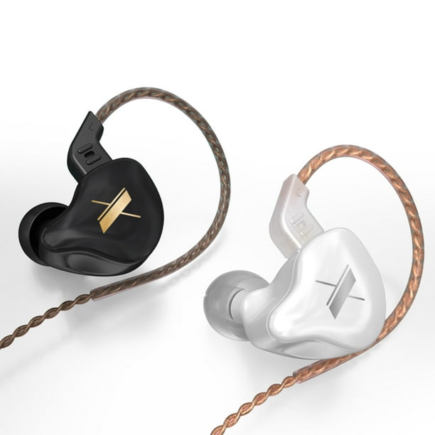 KZ EDX HIFI In Ear Earphone Monitor Headphones DIY Earphones 1DD Earbuds Sport Noise Reduction Headset Walmart Business Supplies