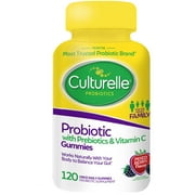 Culturelle Probiotic with Prebiotic & Vitamin C Gummies (120 Count)