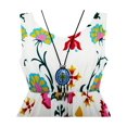 thumbnail image 4 of Girls Dress Flower Print Hanky Hem Princess 8 Years, 4 of 5