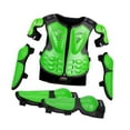 thumbnail image 4 of Nishiyuenyi Kids Motorcycle Guard Suit with Elbow Knee Pads Dirt Bike Gear Riding Protection Green, 4 of 9