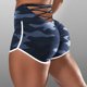 thumbnail image 2 of Gibobby Shorts Mujer Pantalones cortos Mujer Yoga Capris Slip Compresión Leggings Bike Workout Shorts Pantalones(Azul, S), 2 of 4