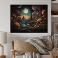 thumbnail image 2 of Designart "Bohemian captivate Forest Tapestry II" Abstract Print on Natural Pine Wood, 2 of 5