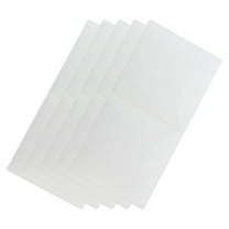 Soimiss 5pcs Rectangle Windshield Stickers Transparent PVC for Car Windshields