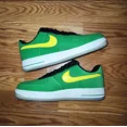 thumbnail image 3 of Ni - ke Size 14 Ni - ke Air Force 1 PE 'Oregon Ducks' AH2442-992 Customs, 3 of 5