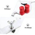 thumbnail image 4 of HUGFEGWE 2pcs Titration Clamp Titration Table Fitting Pipe Clamps Bar Bottle Drying Rack Lab Double Fuel Rod School Supply School Experiment Supply Aluminum Buret Clip Aluminum Alloy U2537-2489, 4 of 9