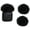 Black, variant on SUNMON DJI Mini Mic Wind Muff - 2 Packs Mic Windshield for DJI Mic Mini Wireless Lavalier Microphone to Reduce Wind Noise(Black)