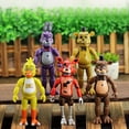 thumbnail image 3 of 5 piezas Freddy s figuras de acción Freddy Golden Freddy Foxy Chica Bonnie para niños, 3 of 9