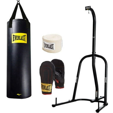 Everlast 100 lb Heavy Bag Kit with Single-Station Stand Value Bundle - mediakits.theygsgroup.com