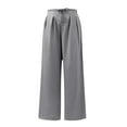 thumbnail image 6 of Women'S Pants Business Casual Outfits for Women Grey Pants Women Women Loose Pants Womens Trousers High Waisted Fall Pants for Women, 6 of 7