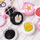 thumbnail image 4 of Lindos mini cepillos de pelo de bolsillo con peine de pelo redondo con espejo de maquillaje para mujeres y niñas kaili Sencillez, 4 of 5