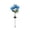 Blue, variant on Njoeus 26.7in Solar Peony Ground Light Artificial Plant Garden Stake Waterproof Lawn Path Decor From Dusk to Romance One Peony Blooms with Solar Glow