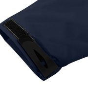 Xfvqtps Men and Women Snowboard Jacket Ski Coat Hooded Plush Lined Adjustable Drawstring Zippered Pockets Warm Waterproof Windproof Mountain Coat Navy