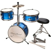 Spectrum AIL 620B 3-Piece Junior Drum Kit, Electric Blue