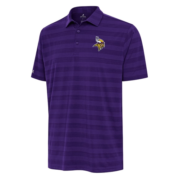 Men's Antigua Purple Minnesota Vikings Tunnel Polo