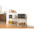 thumbnail image 5 of Adjustable 5-Shelf Storage Rack, Heavy Duty 550lbs, Tool-Free Assembly, Silver, 5 of 7
